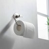Kibi Circular Toilet Paper Holder - Brush Nickel KBA1405BN